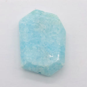 91cts Druzy Natural Hemimorphite Pendant Bead | Blue | 46x25x11mm | 1 Bead |