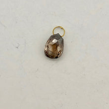 Load image into Gallery viewer, 1 Champagne Diamond 0.82cts Briolette 18K Pendant 10359C - PremiumBead Primary Image 1
