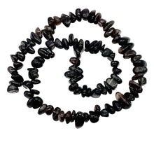 Load image into Gallery viewer, Moonstone nugget Bead Strand | 8 to 12 mm | Purple/Black | 90 to 100 Beads |
