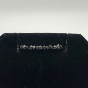 Natural Black Druzy Diamond Beads | 13 Beads | approx. 1" | 2.25x1.5mm | 10594A - PremiumBead Alternate Image 4