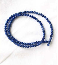 Load image into Gallery viewer, Sexy Natural Sodalite 4mm Round Bead Strand 108438E - PremiumBead Primary Image 1
