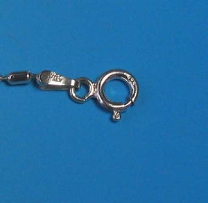 Shimmering Sterling Silver Bead Chain 8" Bracelet 10062 - PremiumBead Alternate Image 2