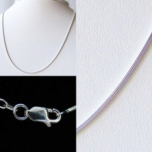 6.8 Grams! Italian Silver 1mm Snake Chain 22" Necklace 10031D - PremiumBead Primary Image 1
