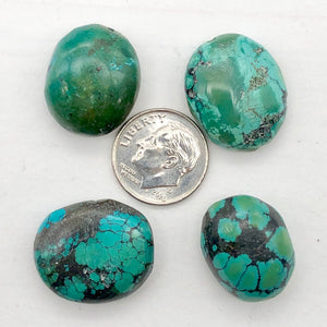 Turquoise Nugget Beads | 20x16x10 to 21x18x7mm | Blue | 4 Beads