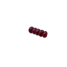 Load image into Gallery viewer, 4 AAA+ Natural Ruby 3x2-1.5mm Smooth Roundel Beads | Red | ~0.55 cts |
