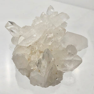 Quartz Natural Snow Crystal Cluster Display Specimen | 2.25x2x1 inch |