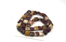 Load and play video in Gallery viewer, Mookaite Faceted Bead Half-Strand! | 10x10x5mm | Square | 20 beads |
