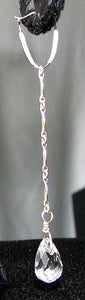 Sparkling Quartz Solid Sterling Silver Earrings 300031 - PremiumBead Alternate Image 3