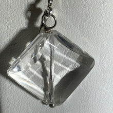 Load image into Gallery viewer, Carved Quartz Diamond-Shaped Beads &amp; Silver Earrings 310049A - PremiumBead Primary Image 1
