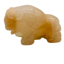 Load image into Gallery viewer, Rose Quartz Buffalo Bison Statue Figurine | 2 1/4x1 1/2&quot; | Pink | 1 Figurine | 2 1/4x1 1/2&quot; | Pink

