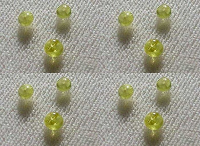 3 Very Rare 3-3.5mm Gem Chrysoberyl Beads 1307C - PremiumBead Primary Image 1