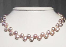 Load image into Gallery viewer, Top Drilled Button 7-7.25x4mm Lavender Pink FW Pearl 8&quot; Strand 4761 - PremiumBead Alternate Image 4
