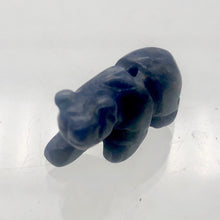 Load image into Gallery viewer, Hand-Carved Natural Sodalite Bear Bead Figurine | 13x18x7mm | Blue White - PremiumBead Alternate Image 3
