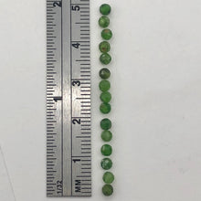 Load image into Gallery viewer, Chrome Diopside Faceted 15 Bead Parcel Round | 3 mm | Green | 15 Beads |
