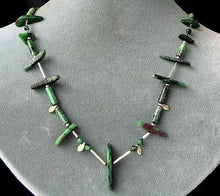 Load image into Gallery viewer, Designer Original Ruby Zoisite Drop Sterling Silver 20-24 inch Necklace 6336 - PremiumBead Alternate Image 2
