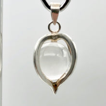 Load image into Gallery viewer, Semi Precious Stone Jewelry Crystal Quartz Ball in Sterling Silver pendant - PremiumBead Alternate Image 6

