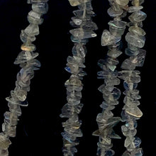 Load image into Gallery viewer, SHIMMERING! Labradorite NUGGET Bead 32&quot; NECKLACE - PremiumBead Alternate Image 5
