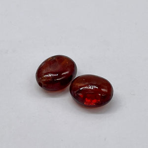 Finest 5 to 6mm AAA Hessonite Orange Garnet Bead 1227B