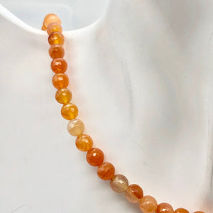 16 Luscious! Faceted 6mm Natural Carnelian Agate Beads - PremiumBead Alternate Image 5