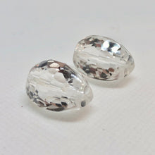Load image into Gallery viewer, 2 Sparkling Designer Faceted Quartz 18x13mm Beads 009397 - PremiumBead Primary Image 1
