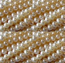 Load image into Gallery viewer, Natural Creamy White High Luster 4x3mm Freshwater Pearl Strand 103127 - PremiumBead Primary Image 1
