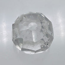 Load image into Gallery viewer, Faceted Quartz Carved Sphere | 23x25mm | Clear | 1 Figurine |
