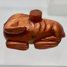 Load image into Gallery viewer, Hand Carved and Signed Boxwood Walrus Ojime/Netsuke Bead - PremiumBead Alternate Image 5
