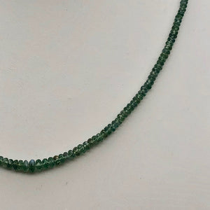 30 Carats Natural Untreated Cat's Eye Alexandrite Rondelle Bead Strand 110795 - PremiumBead Alternate Image 6