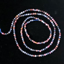 Load image into Gallery viewer, Sapphire Faceted Strand Round | 2 mm | Blue/Red/Pink | 210 Beads |
