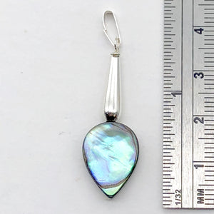 Labradorite Sterling Silver Drop Pendant | 1 5/8" |
