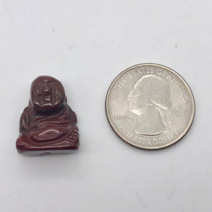 Brecciated Jasper Buddha Figurine Worry-Stone