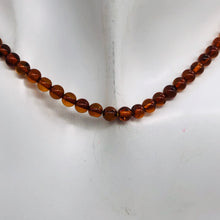 Load image into Gallery viewer, Amber Round Bead Strand | 4 mm | Red | 105 Beads |
