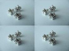 Load image into Gallery viewer, Three Beads of Exotic Star-Design Sterling Silver Bali 1617 - PremiumBead Primary Image 1
