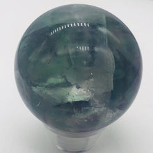 Load image into Gallery viewer, Fluorite Scry Sphere Round Meditation | 2&quot; | Green/Purple | 1 Sphere |
