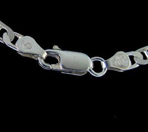 Italian Silver 3.5mm Marina Chain 16" Necklace 10030A - PremiumBead Alternate Image 4