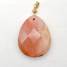 Load image into Gallery viewer, Mookaite Faceted Teardrop 14K Gold Filled Pendant | 2 1/2&quot; Long | Pink White |
