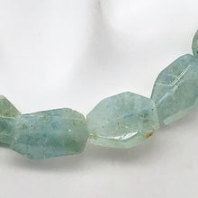 Load image into Gallery viewer, Wow! Aquamarine Faceted Strand | 21x14x7-10x10x5mm | Blue | Nugget | 28 Beads | - PremiumBead Alternate Image 6
