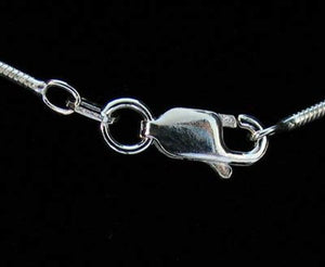 Italian 6.5 G Silver 1mm Snake Chain 24" Necklace 10031E - PremiumBead Alternate Image 3