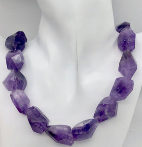 4 Beads of Designer Natural Amethyst Faceted Beads 010420 - PremiumBead Alternate Image 6