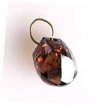 Load image into Gallery viewer, 1.14cts Chocolate Diamond Brio &amp; 18K Pendant Bead 10370A - PremiumBead Primary Image 1
