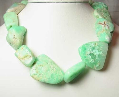 890cts Designer Natural Chrysoprase Nugget Bead Strand 108491AA - PremiumBead Primary Image 1