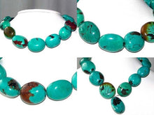 Load image into Gallery viewer, 735cts Natural USA Turquoise Oval 16 Bead Strand 108476 - PremiumBead Alternate Image 4
