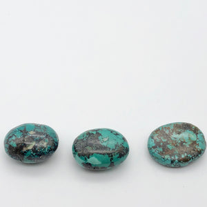 Amazing! 3 Genuine Natural Turquoise Nugget Beads 135cts 010607N - PremiumBead Primary Image 1