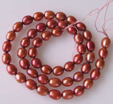 Load image into Gallery viewer, Golden Cherry FW 8x6mm - 10x7mm Pearl Strand 109936 - PremiumBead Primary Image 1
