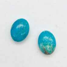 Load image into Gallery viewer, Two Sky Blue 16x12x8mm Skipping Stone Beads - PremiumBead Alternate Image 8
