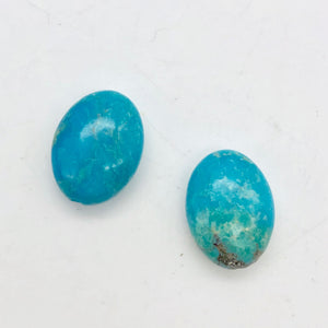 Two Sky Blue 16x12x8mm Skipping Stone Beads - PremiumBead Alternate Image 8