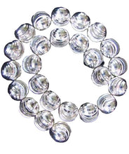 Load image into Gallery viewer, Shimmering Laser Cut Sterling Silver Bead Strand 108597
