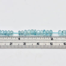 Load image into Gallery viewer, 1 inch of Blue Zircon Faceted 4x3-1.5mm Roundel (11-13) Beads 10847 - PremiumBead Alternate Image 2
