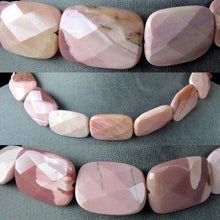 Load image into Gallery viewer, Two (2) Pink Mookaite Faceted 25x18mm Rectangular Beads - PremiumBead Alternate Image 2
