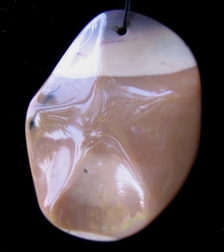 Desert Scene Mookaite 50x40.5mm Oval Pendant Bead 8146R - PremiumBead Primary Image 1